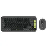 Image de Logitech POP Icon Combo - Ensemble clavier et souris - sans fil - Bluetooth LE - QWERTY - Espagnol - graphite, vert