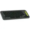Image de Logitech Pop Icon Combo Souris Et Kb (Sans fil), Souris, Gris, Vert