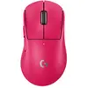 Image de Logitech PRO X SUPERL 2 DEX-PINK-EER2-933 (Filaire, Sans fil), Souris, Pink, Rose