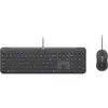 Image de Logitech Wired Combo Mk620 For Business (FR, Filaire), Clavier, Gris