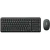 Image de Logitech MK250 Wireless Keyboard and Mouse Graphite (FR) (FR, Sans fil), Clavier, Gris