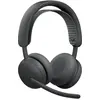 Image de Logitech 981-001493, Sans fil, Graphite (Filaire, Sans fil, USB-C, Les équipes Microsoft), Casque micro de bureau, Noir, Gris