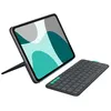 Image de Flip folio étui clavier et clavier sans fil Bluetooth Logitech pour iPad Pro 11" (M4 et M5) et iPad Air 11" (M2 et M3) 5ème génération 2024 Graphite
