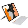 Image de Logitech Flip Folio - Clavier et étui - full size - sans fil - Bluetooth 5.1 LE - AZERTY - Français - gris pâle - pour Apple 13-inch iPad Air (M2, M3); 13-inch iPad Pro (M4, M5)