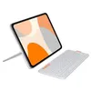 Image de Logitech Flip Folio - Clavier et étui - full size - sans fil - Bluetooth 5.1 LE - AZERTY - Français - gris pâle - pour Apple 10.9-inch iPad Air (5th generation); 11-inch iPad Air (M2, M3); 11-inch iPad Pro (M4, M5)