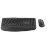 Image de Logitech Signature Comfort Plus Combo MK880 - Ensemble clavier et souris - full size - avec Indicateur de niveau de batterie à LED - sans fil - Bluetooth 5.2 - QWERTY - Danois/Norvégien/Suédois/Finlandais - graphite