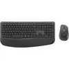 Image de Logitech Signature Comfort Plus MK880 - GRAPHITE - DEU (DE, Sans fil), Clavier, Gris