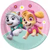 Image de Procos, Vaisselle de pique-nique, Assiette de fête Paw Patrol Skye et Everest (8x)
