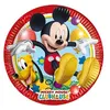 Image de 8 assiettes carton 23cm - mickey - dart lmic93822