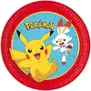 Image de Procos, Vaisselle de pique-nique, Pokémon - 8 Pappteller - Ø ca. 23 cm (8x)