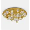 Image de Nova Luce, Plafonnier, BRILLE Plafonnier LED or 90W blanc neutre 31,5x92cm dimmable 9695700 (5200 lm)