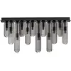 Image de Nova Luce, Plafonnier, GUSTAVE Plafonnier G9 12x noir 72x10x35,5cm dimmable 9028853 (G9)