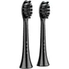 Image de Aeno, Tête de brosse à dents, Têtes de rechange pour brosses à dents soniques noir (2x)