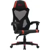 Image de Canyon Chaises d'ordinateur / bureaux chaise gaming Flow MCH01 Mesh Noir Rouge, Chaise gaming, Noir, Rouge