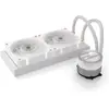 Image de Valkyrie Ch odzenie wodne Dragonfang 240 ARGB Bia e, Refroidissement liquide CPU, Blanc