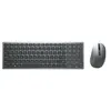 Image de Dell Pro Plus Compact - Ensemble clavier et souris - sans fil - 2.4 GHz, Bluetooth 5.0 - QWERTY - Pan Nordic - gris titan