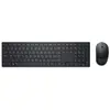 Image de Dell KM5221W Clavier RF Souris incluse Sans fil AZERTY Français Noir (FR, Sans fil), Clavier, Noir