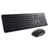 Image de Dell Keyboard and Mouse KM3322W - Ensemble clavier et souris - sans fil - 2.4 GHz - QWERTY - Anglais international - noir - avec 3 years NBD Advance Exchange