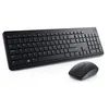 Image de Dell Keyboard and Mouse KM3322W - Ensemble clavier et souris - sans fil - 2.4 GHz - AZERTY - Français - noir - avec 3 years NBD Advance Exchange