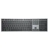 Image de Dell Multi-Device KB700 - Clavier - sans fil - 2.4 GHz, Bluetooth 5.0 - AZERTY - Belge - gris - avec 3 years NBD Advance Exchange
