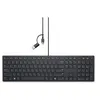 Image de Dell Pro Silent Wired Collaboration Keyboard KB525C - Clavier - USB, USB-C - QWERTY - International US - avec 3 years NBD Advance Exchange