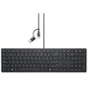 Image de Dell Pro Silent Wired Collaboration Keyboard KB525C - Clavier - USB, USB-C - AZERTY - Français - noir - avec 3 years NBD Advance Exchange