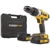 Image de Powerplus, Perceuse + Visseuses sans fil, Machine à laver le linge, -schrauber 20V 50Nm - inkl. 2 Akkun 20V 2.0Ah und Ladegerät (Perceuse-visseuse à percussion)