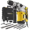 Image de Powerplus, Perceuse + Visseuses sans fil, POWX11721 Marteau perforateur 1200W - 6 Acc.