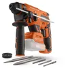 Image de Marteau perforateur sans fil 20V 3J SDS-Plus BRUSHLESS + 5 accessoires - POWDP15630 - Livré sans batterie ni chargeur