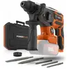Image de Powerplus, Perceuse + Visseuses sans fil, Marteau perforateur Dual Power sans balais 40V - batterie et chargeur exclus - 5 Acc. (Marteau perforateur, Perceuse à percussion)