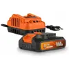 Image de Dual, Batterie outillage + chargeur, Powerplus Wiederaufladbare Lithiumbatterie 2 Ah (20 V)
