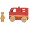 Image de Trixie Baby Petit camion de pompier en bois (MQ3)