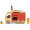 Image de Trixie Baby Bébé pompier en bois