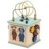 Image de Cube d activites 5-en-1 en bois