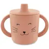 Image de Trixie Baby, Vaisselle + couverts pour enfants, Silikon Trinklernbecher Katze