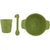 Image de Trixie Baby, Vaisselle + couverts pour enfants, Vaisselle en silicone pour enfants 3 pièces Dino (MQ3)