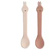 Image de 2 cuilleres silicone - Madame lapin