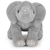 Image de Animal en peluche National Geographic Éléphant Gris 25 cm