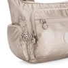 Image de Kipling Sac Bandoulière Gabbie S Metallic Glow Doré Petit Femme 100% Polyamide