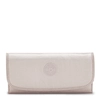 Image de Kipling Portefeuille Money Land Metallic Glow Doré Grand Femme 100% Polyamide