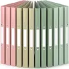 Image de ACROPAQ 12 x Classeur A4 2 Anneaux- Jusqu'à 100 feuilles, Dos de 2,5 cm- Souple et Durable- Résisitants à l'eau- Pastel
