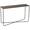 Image de Console Design en Métal Irréguliers 120cm Noir