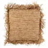 Image de Coussin Déco Raphia 45x45cm Naturel