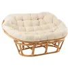 Image de Fauteuil & Coussin en Rotin Roni 179cm Naturel
