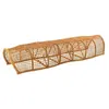 Image de Banc cylindrique en rotin naturel Paco L 191 cm