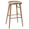 Image de Tabouret de Bar en Bois "Ana" 69cm Naturel