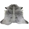 Image de Tapis Déco "Peau de Vache" 195x230cm Gris & Blanc