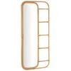 Image de Miroir avec échelle en rotin naturel Caella L 180 cm