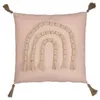 Image de Coussin Déco "Arc-en-Ciel" 40x40cm Rose