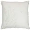 Image de Coussin Déco "Feuilles II" 43x43cm Blanc